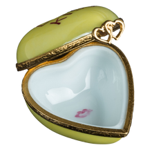 Load image into Gallery viewer, SKU# 7791 - Heart *Let's Kiss* Yellow