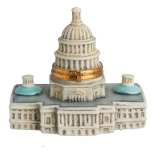 Load image into Gallery viewer, SKU# 7799 - A Limoges rendering of the Capitol Building in Washington