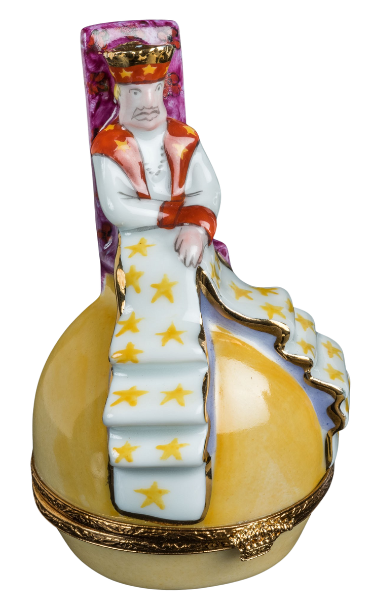 SKU# 8484 - The King from the Little Prince story – www.limoges.com