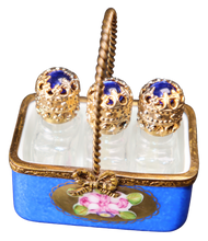 Cargar imagen en el visor de la galería, SKU# C037075F Cesta rectangular para frascos de perfume.