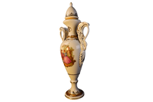 Load image into Gallery viewer, SKU# 3905 Medium Amphora Fontainebleau White