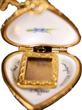 Cargar imagen en el visor de la galería, SKU# 8939 - Collar colgante - Corazón: No me olvides -