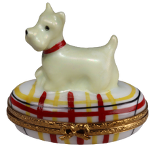 Load image into Gallery viewer, SKU# 7288 - Westie On Red and Yellow Base