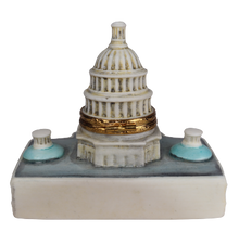 Load image into Gallery viewer, SKU# 7799 - A Limoges rendering of the Capitol Building in Washington