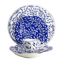 Load image into Gallery viewer, SKU# B280-NYM20826 - Olivier Blue Dinner Plate - Shape Nymphea - Size: 10.75&quot;
