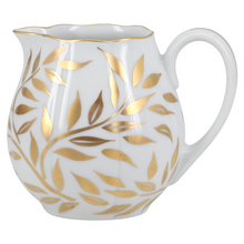 Load image into Gallery viewer, SKU# J030-NYM20583 - Olivier Gold Creamer - Shape Nymphea - Size: 10oz
