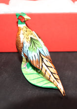 Load image into Gallery viewer, SKU# 3283 - Lynn Chase Pheasant Knife Holder (boxed set of 2) - Retired
