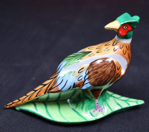 SKU# 3283 - Lynn Chase Pheasant Knife Holder (boxed set of 2) - Retired