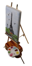 Load image into Gallery viewer, SKU# 17021 - Parisian artist easel with Eiffel Tower.
