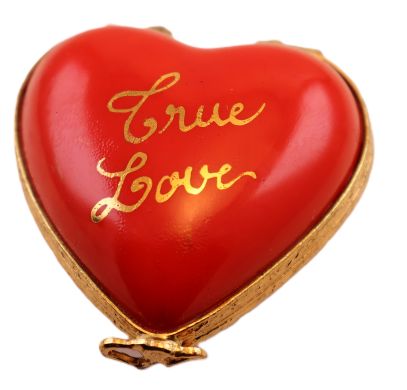 SKU# 3384 - Tiny Heart *True Love*  Red