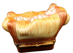 SKU# 36023 - Niño Jesús en el pesebre