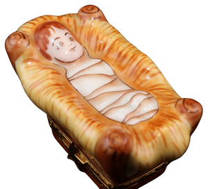 SKU# 36023 - Niño Jesús en el pesebre