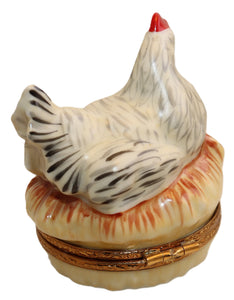 SKU# 36046 - White Hen with her chicks