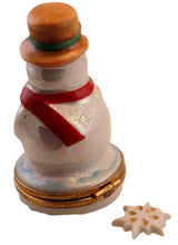 Lade das Bild in den Galerie-Viewer, SKU# 3652 - Schneemann mit goldener Pfeife
