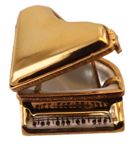 SKU# 3666 - Mini piano dorado