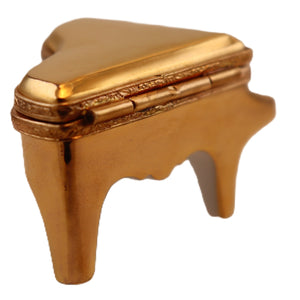 SKU# 3666 - Mini piano dorado