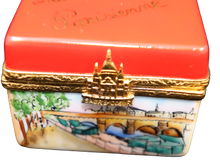 Load image into Gallery viewer, SKU# 3704B - Post Cards of Parisian Life - Decorated Box
