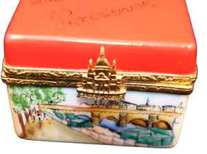 SKU# 3704B - Post Cards of Parisian Life - Decorated Box