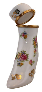 SKU# 5288B - Boot  with Flower Decal