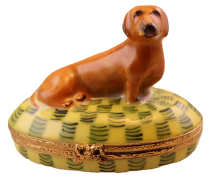 SKU# 6015 - Perro salchicha marrón