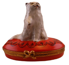 Lade das Bild in den Galerie-Viewer, SKU# 6019 - Pewter Persian Cat
