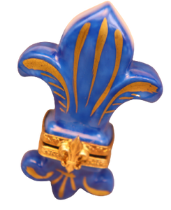 SKU# 6300 - Flor de lis azul