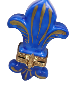 SKU# 6300 - Flor de lis azul