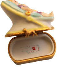 Lade das Bild in den Galerie-Viewer, SKU# 6430 - Baby Boy in comfy seat with a spoon.
