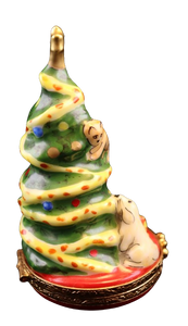 SKU# 6920 - Árbol de Navidad con cachorro