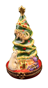 SKU# 6920 - Árbol de Navidad con cachorro