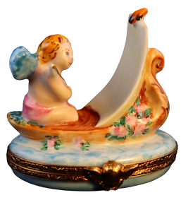 SKU# 7032 - Cupid In Gondola