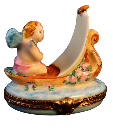 SKU# 7032 - Cupid In Gondola
