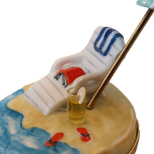 Cargar imagen en el visor de la galería, SKU# 7116A - Lounging By The Seaside with a drink
