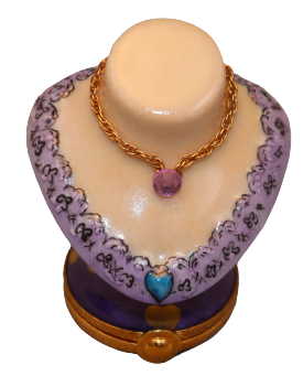 SKU# 7283 - Mini Busto Lavanda con piedra - (RETIRADO)