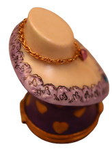 Load image into Gallery viewer, SKU# 7283 - Mini Bust Lavender with stone
