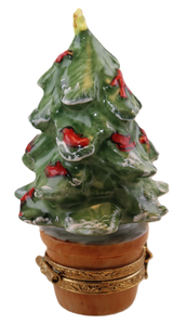 SKU# 7344 - Árbol de Navidad con cardenales