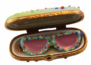 SKU# 7512 - Sunglasses In Confetti Relief Case