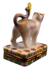 Cargar imagen en el visor de la galería, SKU# 7527 - Gato con canario
