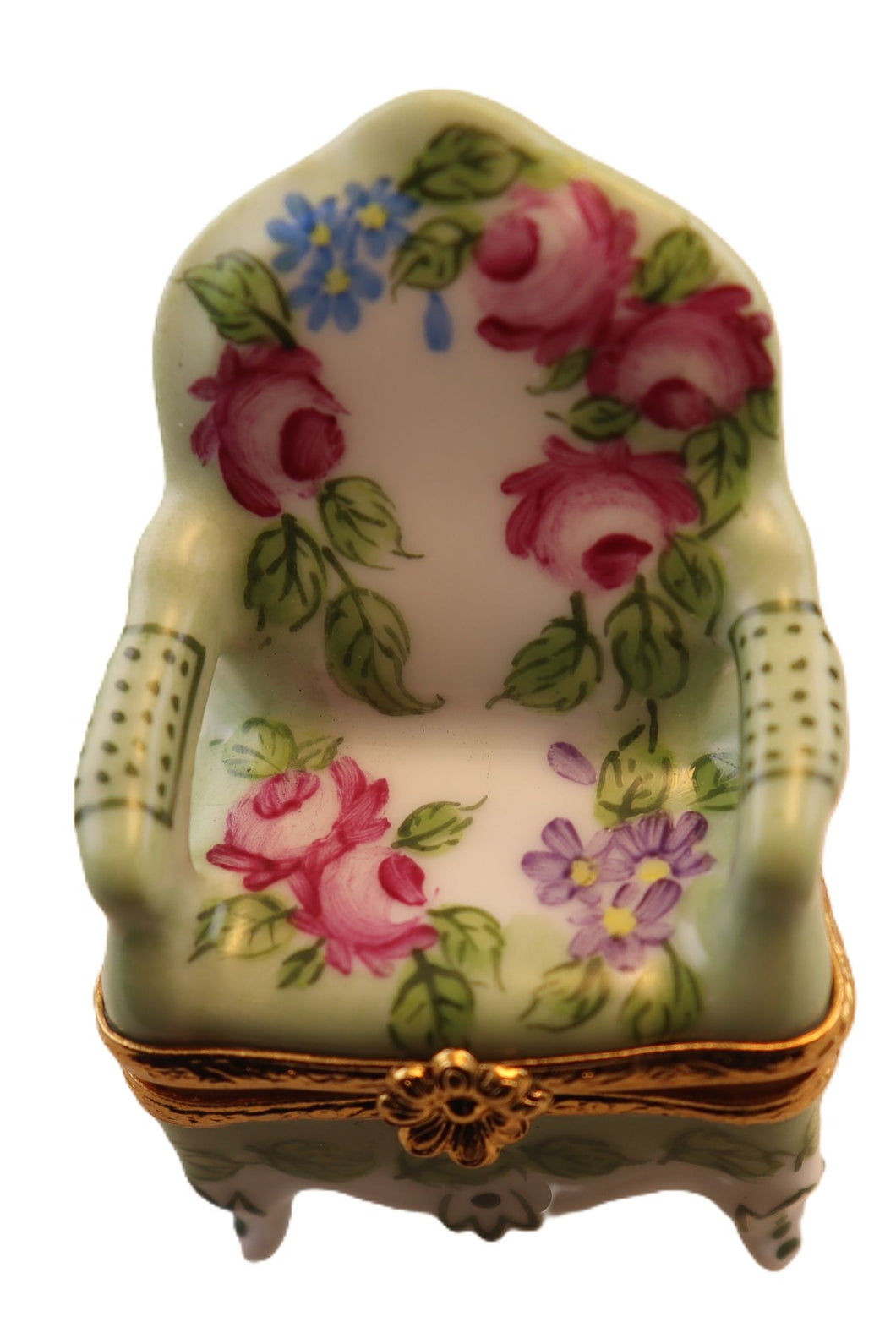 SKU# 7566 - Armchair: Flower design