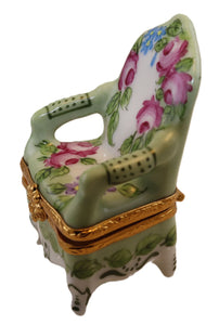 SKU# 7566 - Armchair: Flower design