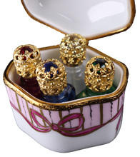 Load image into Gallery viewer, SKU# 7648 - Odd Shape With 4 Perfume Bottles
