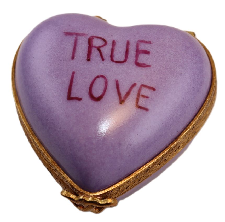 SKU# 7789 - Corazón *Amor verdadero* Púrpura