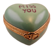 Load image into Gallery viewer, SKU# 7793 - Heart *I Miss You* Green
