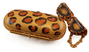 SKU# 7795 - Sunglasses In Case Leopard