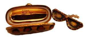 SKU# 7795 - Sunglasses In Case Leopard