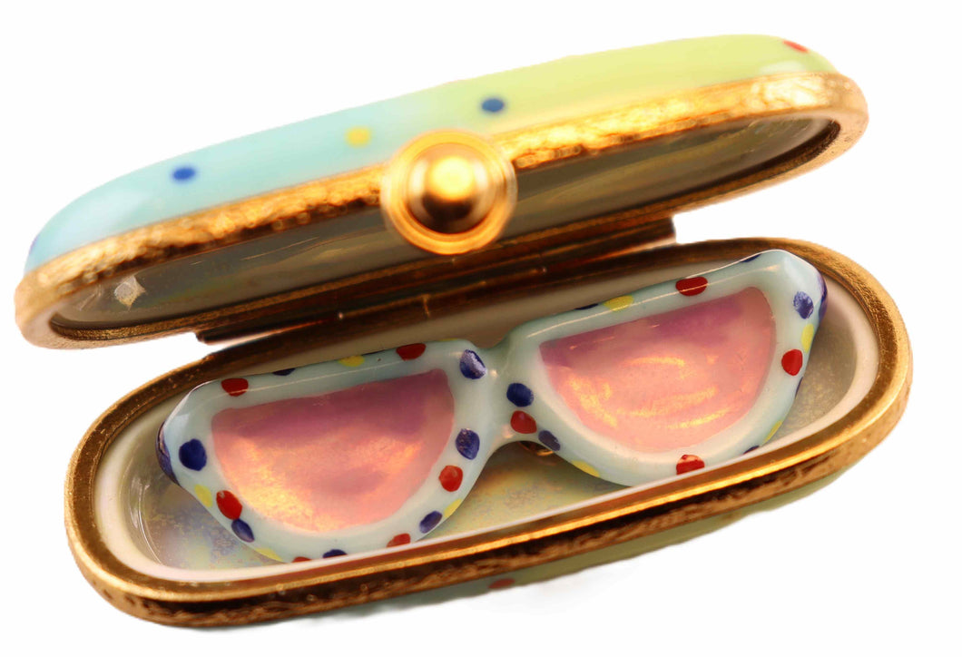 SKU# 7798 - Sunglasses In Flat Confetti Case