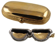 Load image into Gallery viewer, SKU# 7812 - Gold Sunglasses In Case
