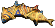 Load image into Gallery viewer, SKU# 8936 - 3 Fish Brooch
