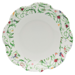 SKU# A180-NYM20450 - Tazón hondo para cereales o sopa Colibri - Forma Nymphea - Tamaño: 7"