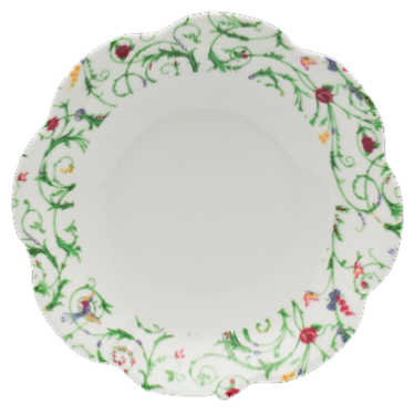SKU# A180-NYM20450 - Tazón hondo para cereales o sopa Colibri - Forma Nymphea - Tamaño: 7